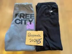木村拓哉愛用ブランドFREE CITY スウェット ショートパンツ グレー