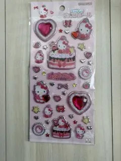 【正規品】ハローキティ キラキラジュエルシール　　サンリオ