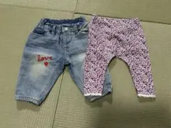 60サイズ　ボトムス　２着セット