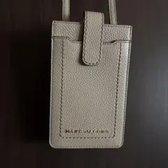 MARC JACOBS スマホショルダーバッグ ベージュ