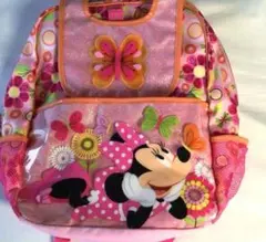 ミニーマウス ピンク リュック　たくさん入る！