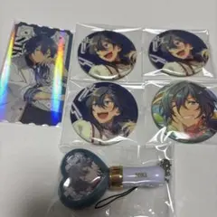 あんスタ 椎名ニキ グッズまとめ売り 【缶バッジミニペンラチケット風ホロカード】