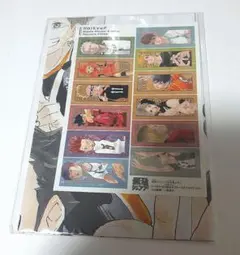 最強ジャンプ付録　ハイキュー!! ステッカー＆ポスター