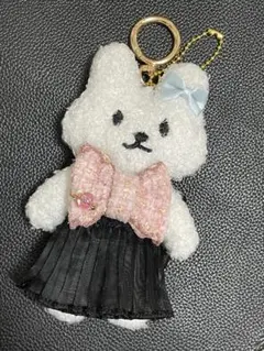 限定　うさちゃんリボン付きチャーム