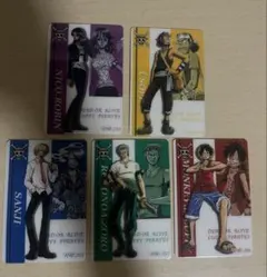 グミカード 海賊王ワンピース ONE PIECE カード 5枚セット - メルカリ