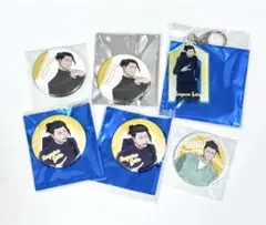 呪術廻戦　呪術廻戦カフェ　夏油傑　缶バッジ　アクリルキーホルダー