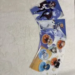 原神キャラクターイラスト クリアファイル 4枚セット
