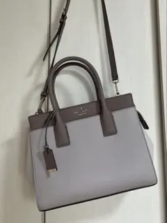 【美品】保証書付　ケイトスペード　ピンクグレー　2Wayショルダーバッグ