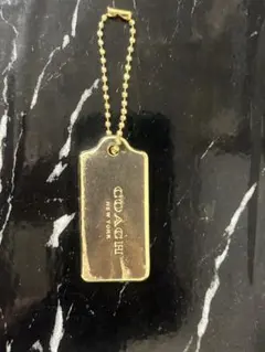 COACH コーチ チャーム キーホルダー ゴールド