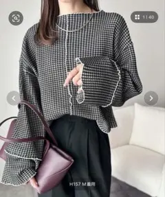 classicalelf クラシカルエルフ 2wayワッフルメロウプルオーバー