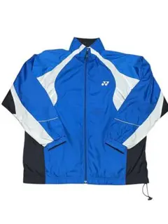 【バドミントン】ヨネックス　ナイロンジャケット　Mサイズ ブルー