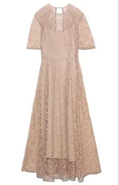 《SNIDEL》ロングワンピース 半袖