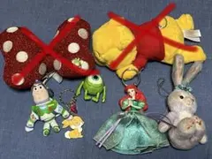 【お値下げ可能‼️ バラ売り歓迎‼️】Disney キーホールダー まとめ売り