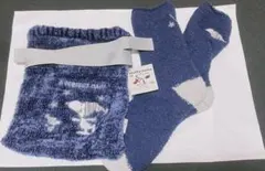 スヌーピー 巾着 モコモコ ソックス