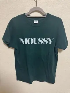 MOUSSY グリーン 半袖Tシャツ Fサイズ