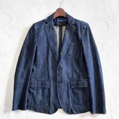 ポロラルフローレン デニムテーラードジャケット インディゴ サイズ0