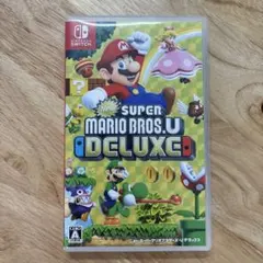 【美品】New スーパーマリオブラザーズ U デラックス Switch ソフト