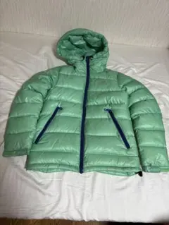MOUNTAIN EQUIPMENT フード付きダウンジャケット ミントグリーン