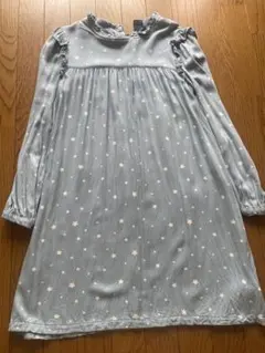 GAP KIDS 星柄長袖ワンピース XXL（10-12歳)