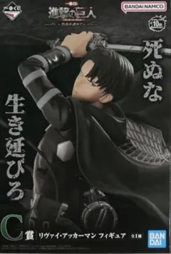 リヴァイ一番くじ 進撃の巨人〜自由を求めて～」C賞フィギュア＋D賞ハンジ