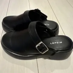 お値下げ！ 新品未使用　LEPSIM サボ サンダルLサイズのサムネイル