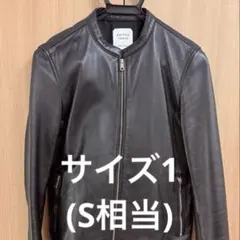 UNITED TOKYOシングルライダースレザージャケット　Sサイズ