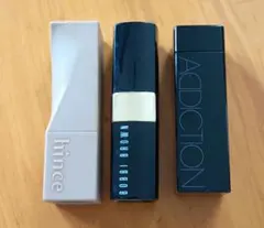 ボビイブラウン　アディクション　hinceリップ まとめて