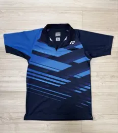 YONEX バドミントンシャツ Mサイズ ネイビー - メルカリ