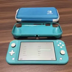 Nintendo Switch Lite ターコイズ 本体　ケースおまけ付