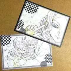 鬼滅の刃 ダイニング お楽しみくじ ポストカード 鬼舞辻無惨 累 無限城編