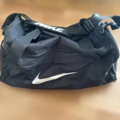 NIKEナイキ韓国製90sヴィンテージ銀タグ廃盤ドラムバッグ黒ボストン 