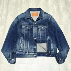 極美品 YANUK ヤヌーク ALAN デニムジャケット Gジャン 日本製のサムネイル