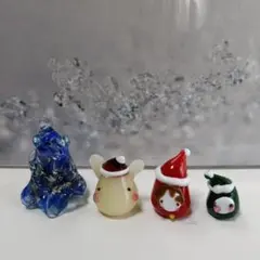 ガラス細工 置物