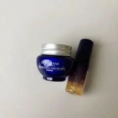 ロクシタン　イモーテルプレシューズクリーム&オーバーナイトRセラム