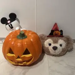 ディズニー ハロウィン ポップコーンバケット パスケース ミッキー シェリーメイ