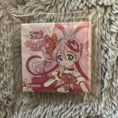 限定 キュアアイドル キミとアイドルプリキュア 感謝祭 スクエア缶バッチ