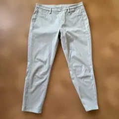 UNIQLO ライトグレー スキニーパンツ Lサイズ