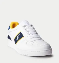 【美品】POLO CRT PP スニーカー 白 26cm