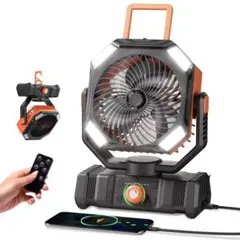 キャンプ 吊り下げ 卓上扇風機 スプレー機能 防災 アウトドア サーキュレーター