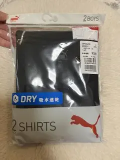 PUMA 抗菌防臭　クールネックシャツ　160センチ　ブラック