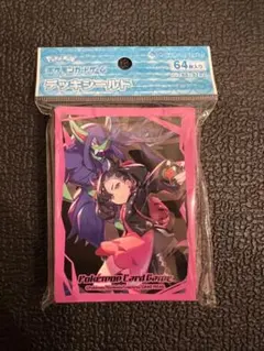 ポケモンカードゲーム デッキシールド マリィ＆オーロンゲ 64枚入り