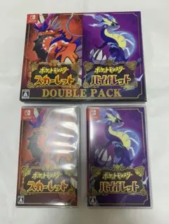 ポケットモンスター スカーレット・バイオレット ダブルパック⭐︎ ポケットモンスター スカーレット & バイオレット DOUBLE PACK