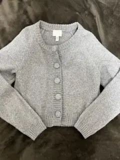 グレー ニットカーディガン EUR XS