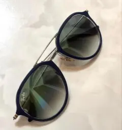 ☆Ray-Ban サングラス ダブルブリッジ ネイビー