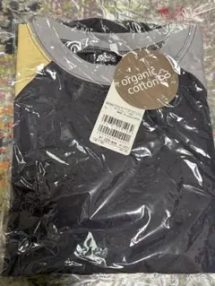 petit main プティマイン ラグランTシャツ オーガニックコットン130