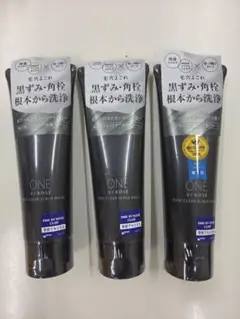 ONE BY KOSE ポアクリア スクラブ ウォッシュ 130g　３個のサムネイル