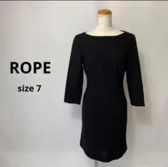 ロペ　ストライプ　ワンピース　フォーマル　セレモニー　卒入園　卒入学　7 S