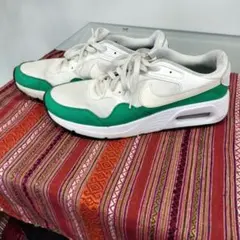 Nike Air Max ホワイト/グリーン スニーカー/26.5cm