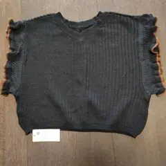 アース　earth 新品　レディース　半袖ニット