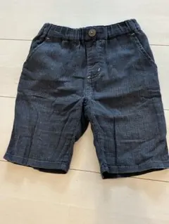 110cm ネイビー ハーフパンツ